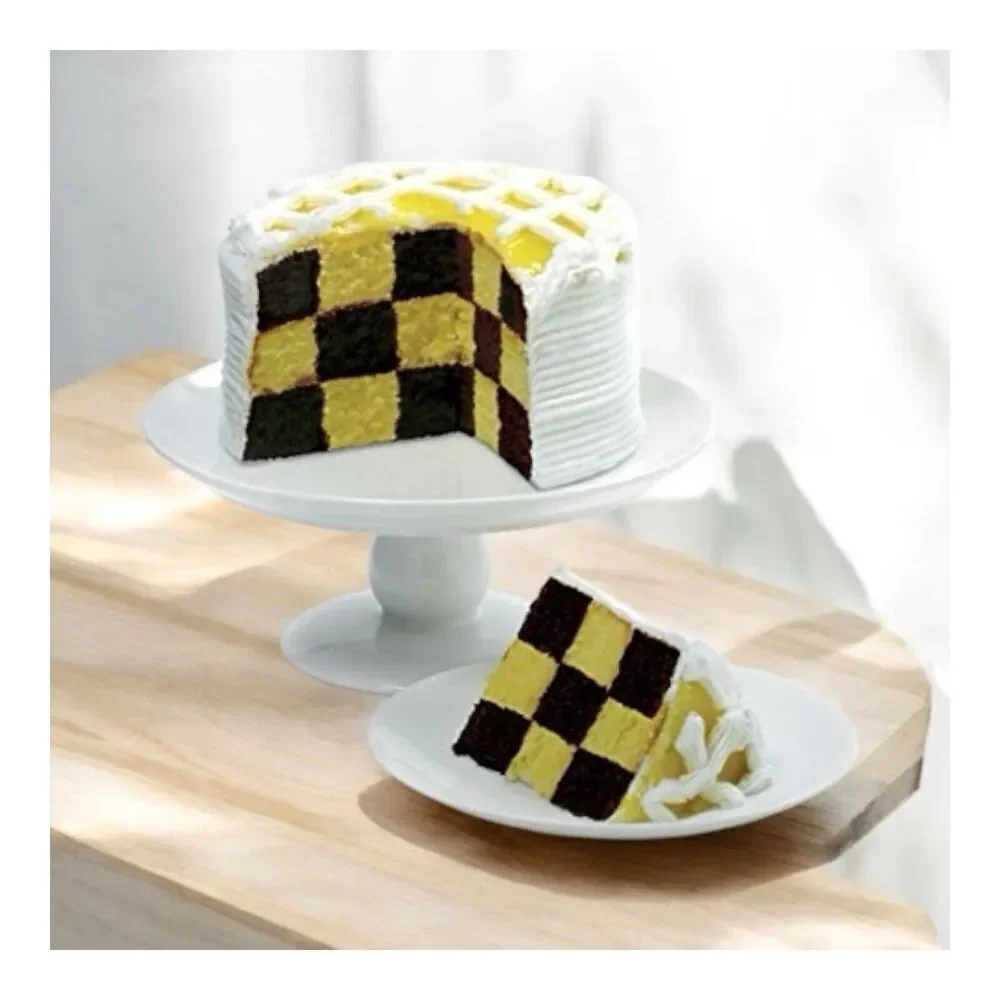 Norpro 4-piece Checkerboard Cake Pan Set Bakeware